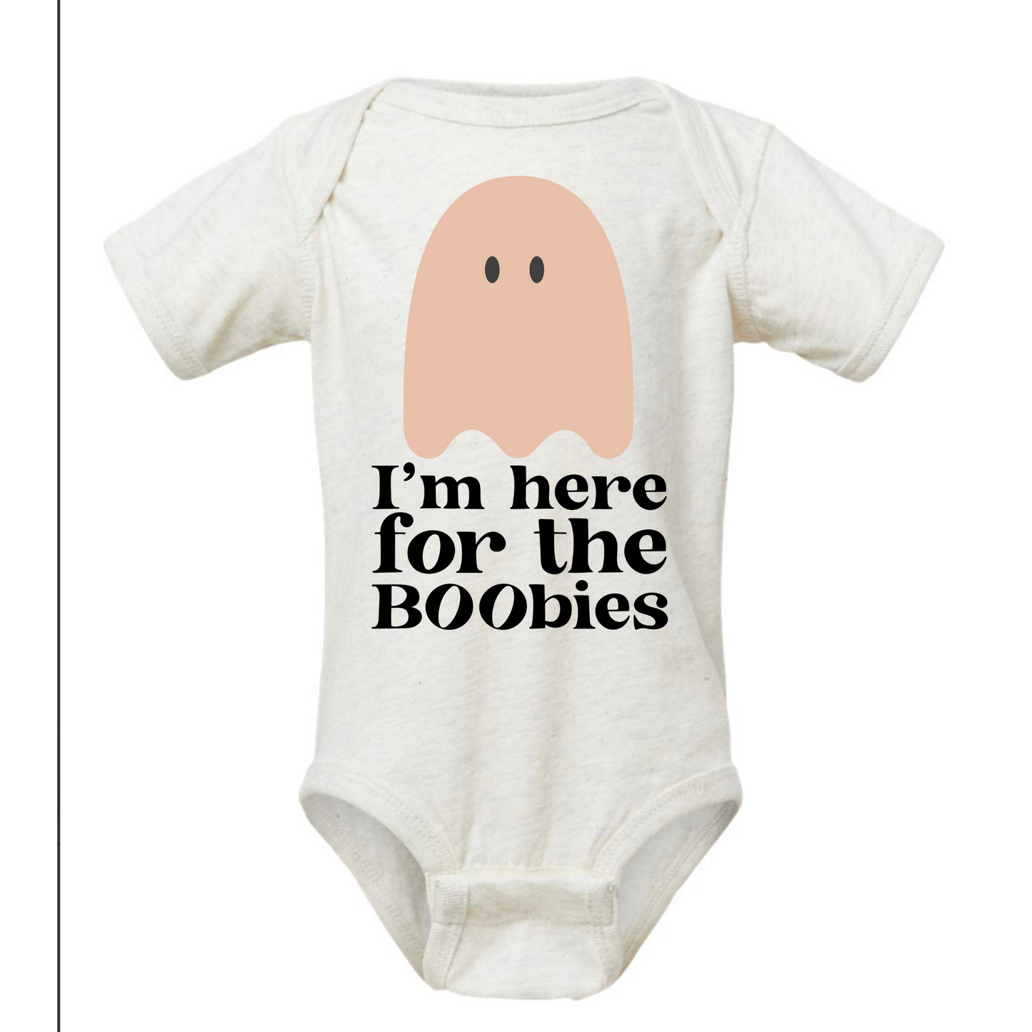 I’m Here for the Boobies Onesie