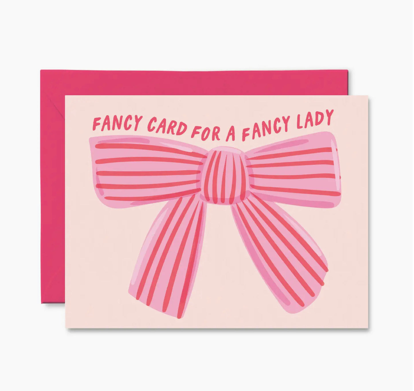 Fancy Lady Card
