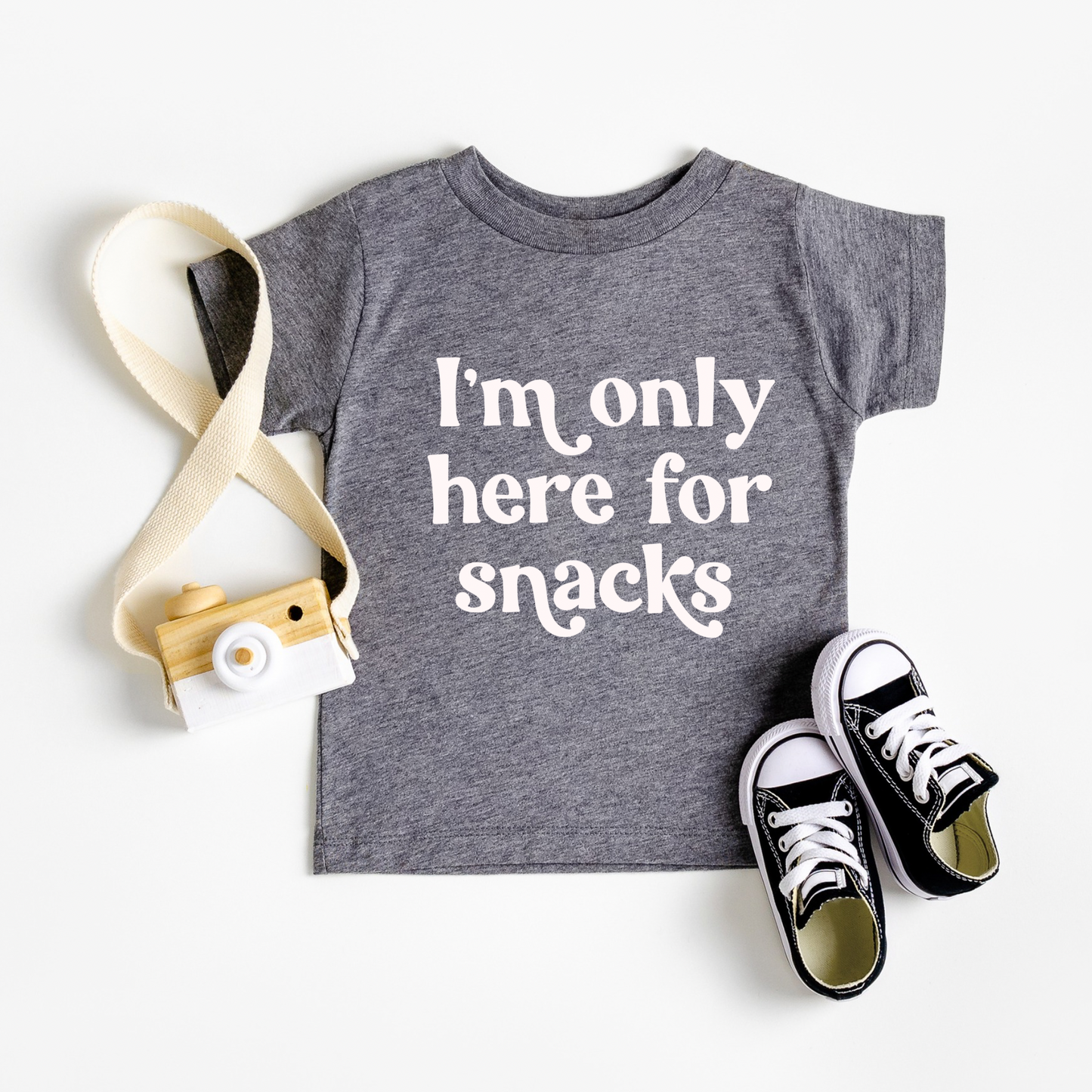 Here For The Snacks Tee