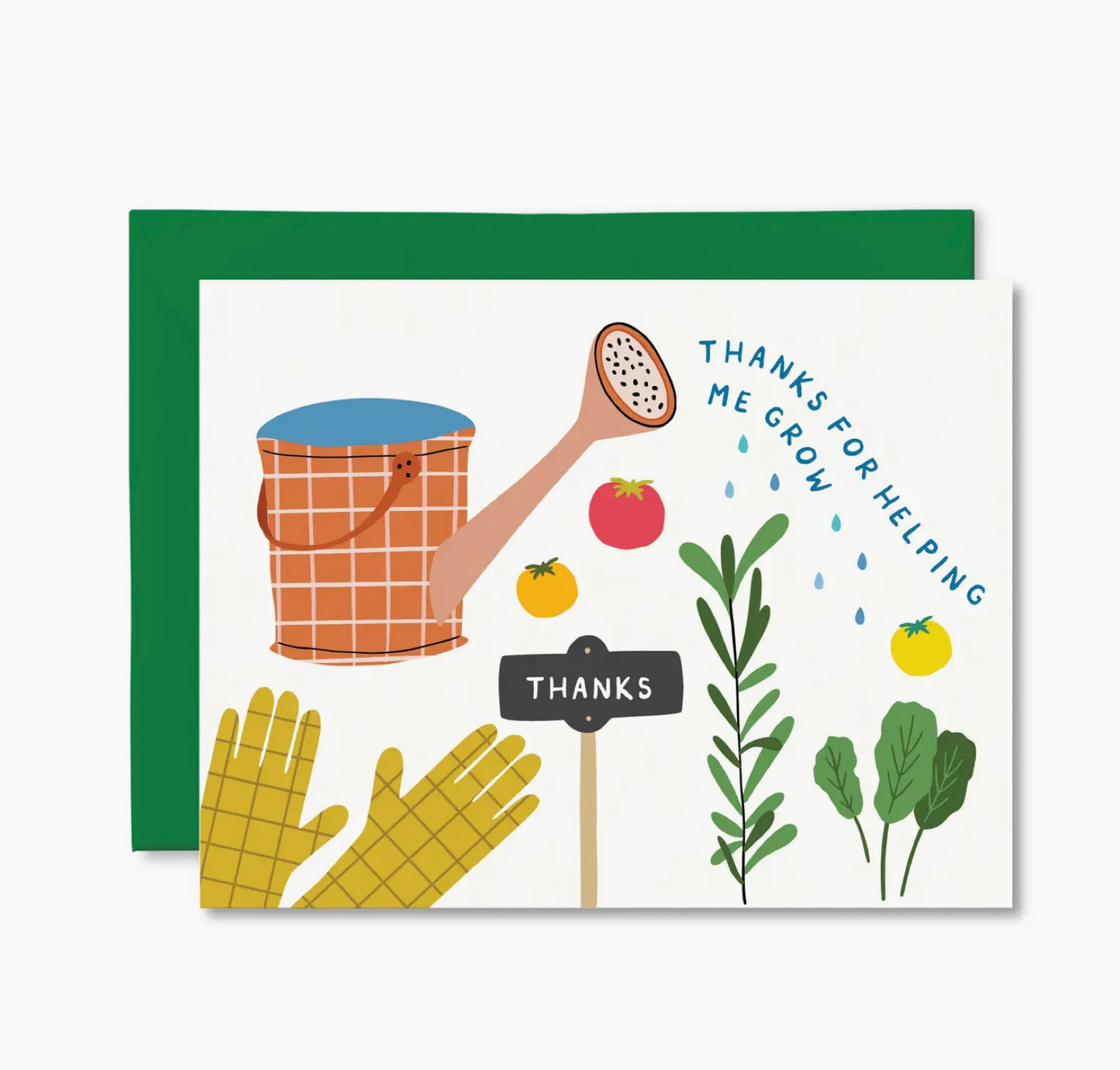 Thanks for Helping Me Grow Card