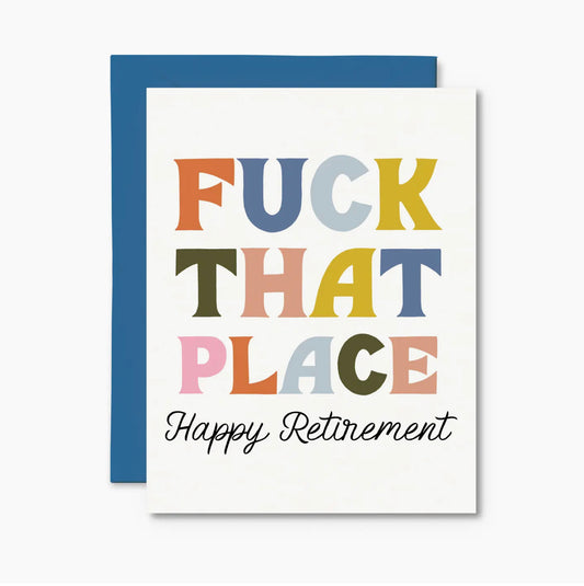 Happy Retirement Card